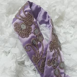 Gorgeous beaded belt